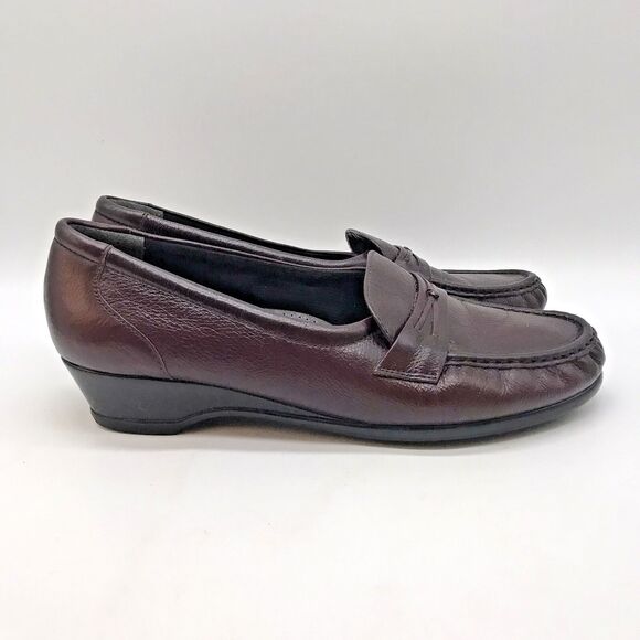 SAS Easier Tripad Comfort Antique Wine Slip On Loafers Woman's 9W Comfort Shoes - Picture 1 of 11